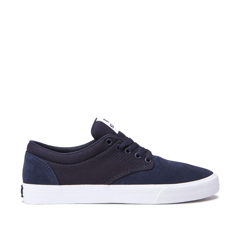 Supra CHINO Skateschuhe Damen Navy Online Kaufen CSRDN0681